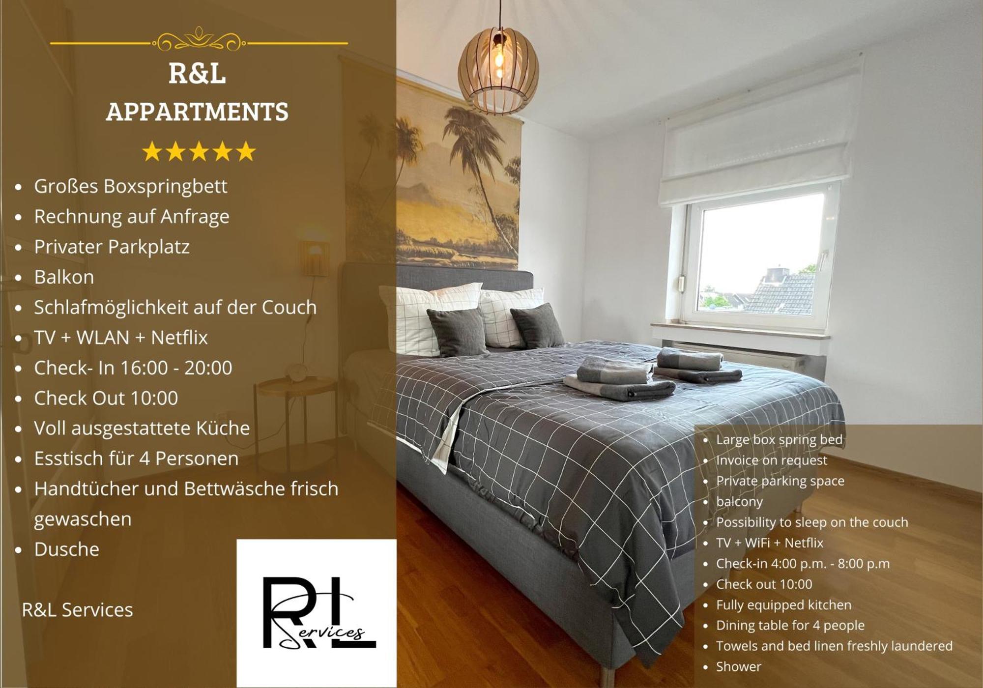Beautiful 2-Room Apartment With Balkony In Willich Eksteriør billede